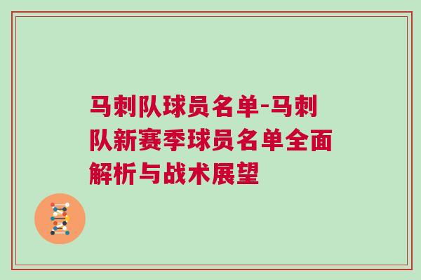 馬刺隊球員名單-馬刺隊新賽季球員名單全面解析與戰術展望